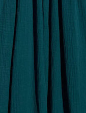 Load image into Gallery viewer, Alber Dress Organic Cotton Muslin-Black/Olive/Beige/Petrol Green
