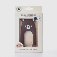 Load image into Gallery viewer, Silicone Woodland Teether-Bear
