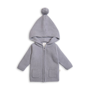 Organic Cotton Hoodie-Drizzle