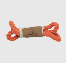 Load image into Gallery viewer, Mini Loop Dog Toy-Orange
