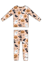 Load image into Gallery viewer, Bamboo Two-Piece PJ’S-Halloween
