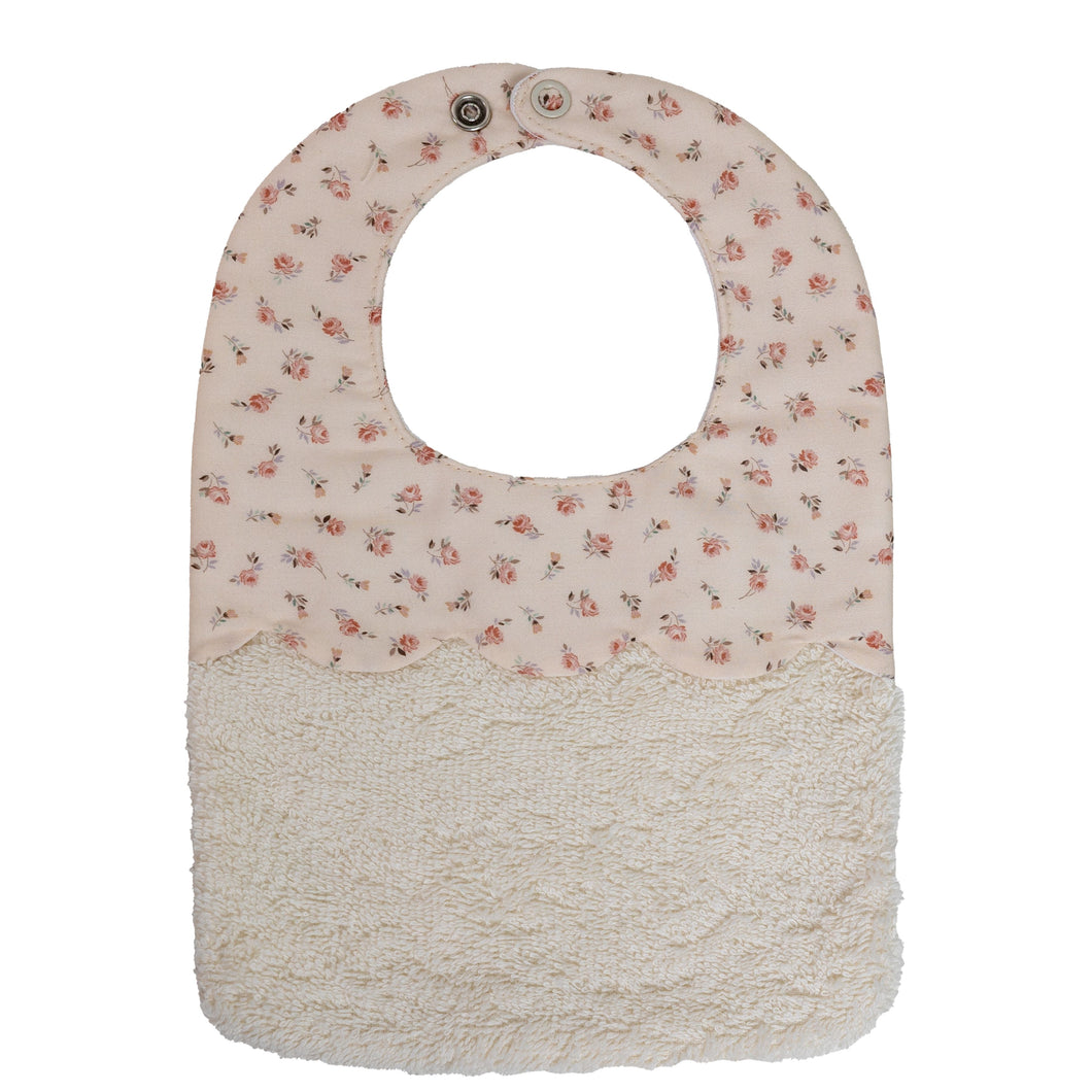 Terry Bib With Floral Detail