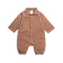 Load image into Gallery viewer, Organic Cotton Corduroy Polo Playsuit
