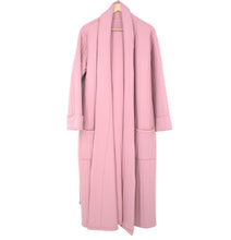 Load image into Gallery viewer, French Terry Quilted Robe-Petunia Pink
