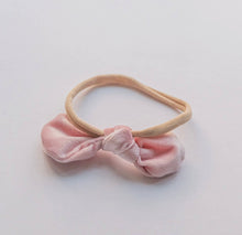 Load image into Gallery viewer, Velvet Bow Headbands-Pink/Tan/Rosewood
