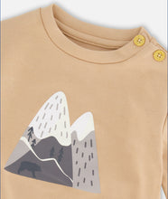 Load image into Gallery viewer, Organic Cotton Top &amp; Pants-Mountains
