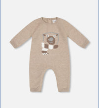 Load image into Gallery viewer, Bear Sweater Knit Jumpsuit
