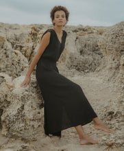 Load image into Gallery viewer, Acacia Dress Organic Muslin-Black or Navy
