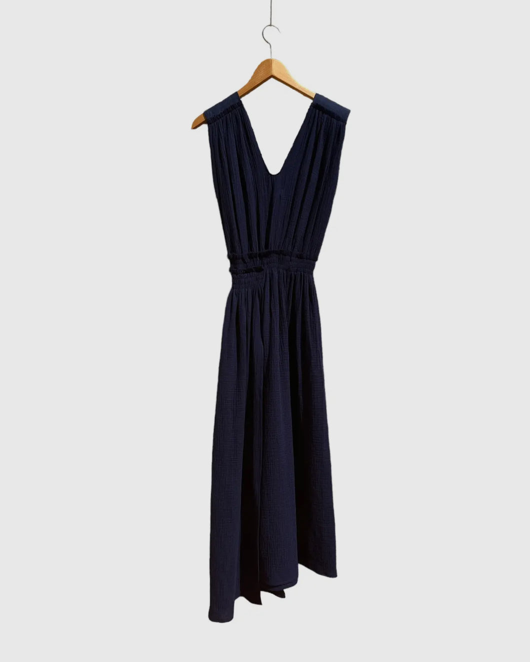 Acacia Dress Organic Muslin-Black or Navy