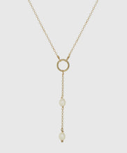 Load image into Gallery viewer, Idris Freshwater Pearl Necklace-14kt Gold Filled
