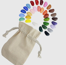 Load image into Gallery viewer, Crayon Rocks Set of 32 Colors With Muslin Bag
