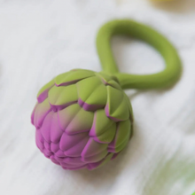 Load image into Gallery viewer, Artichoke Rattle Toy
