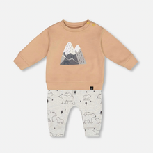 Load image into Gallery viewer, Organic Cotton Top &amp; Pants-Mountains
