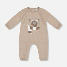 Load image into Gallery viewer, Bear Sweater Knit Jumpsuit
