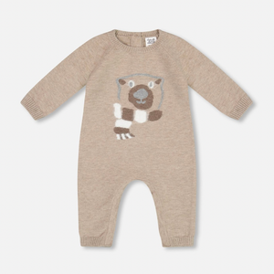 Bear Sweater Knit Jumpsuit