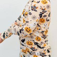 Load image into Gallery viewer, Bamboo Two-Piece PJ’S-Halloween
