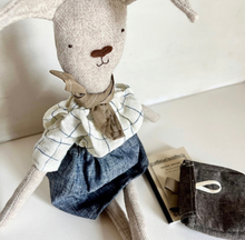 Load image into Gallery viewer, Ruthie The Rabbit-Chambray Skirt
