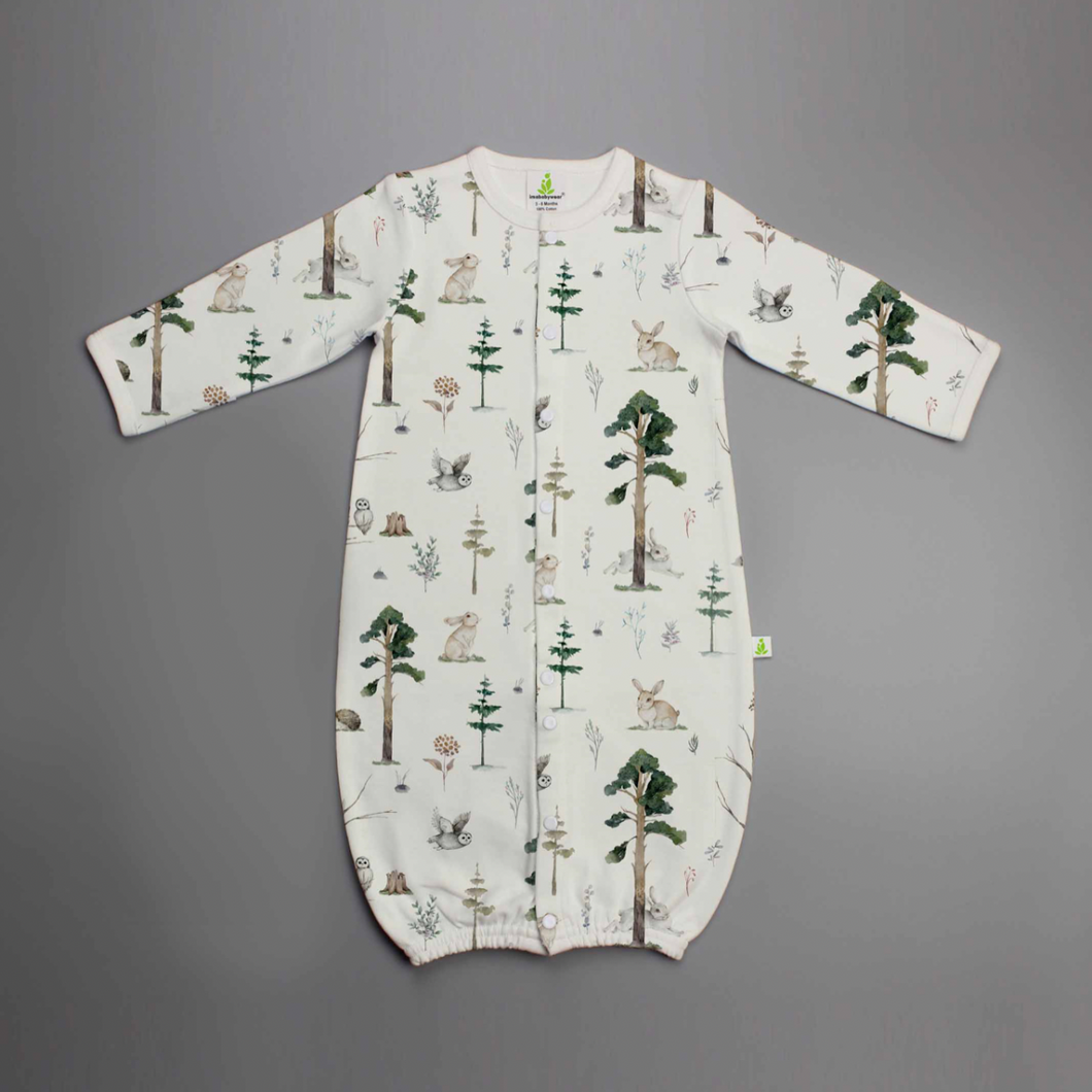 Convertible Sleepsuit-Forest