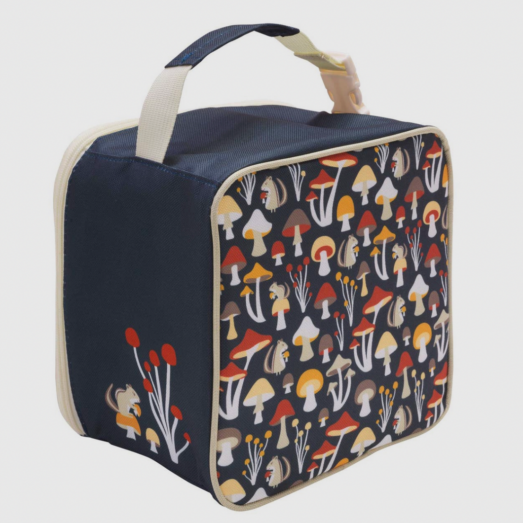 Zippee Lunch Tote-Mostly Mushrooms