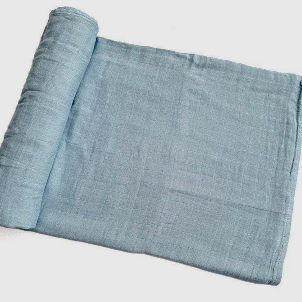 Solid Muslin Swaddle Blanket