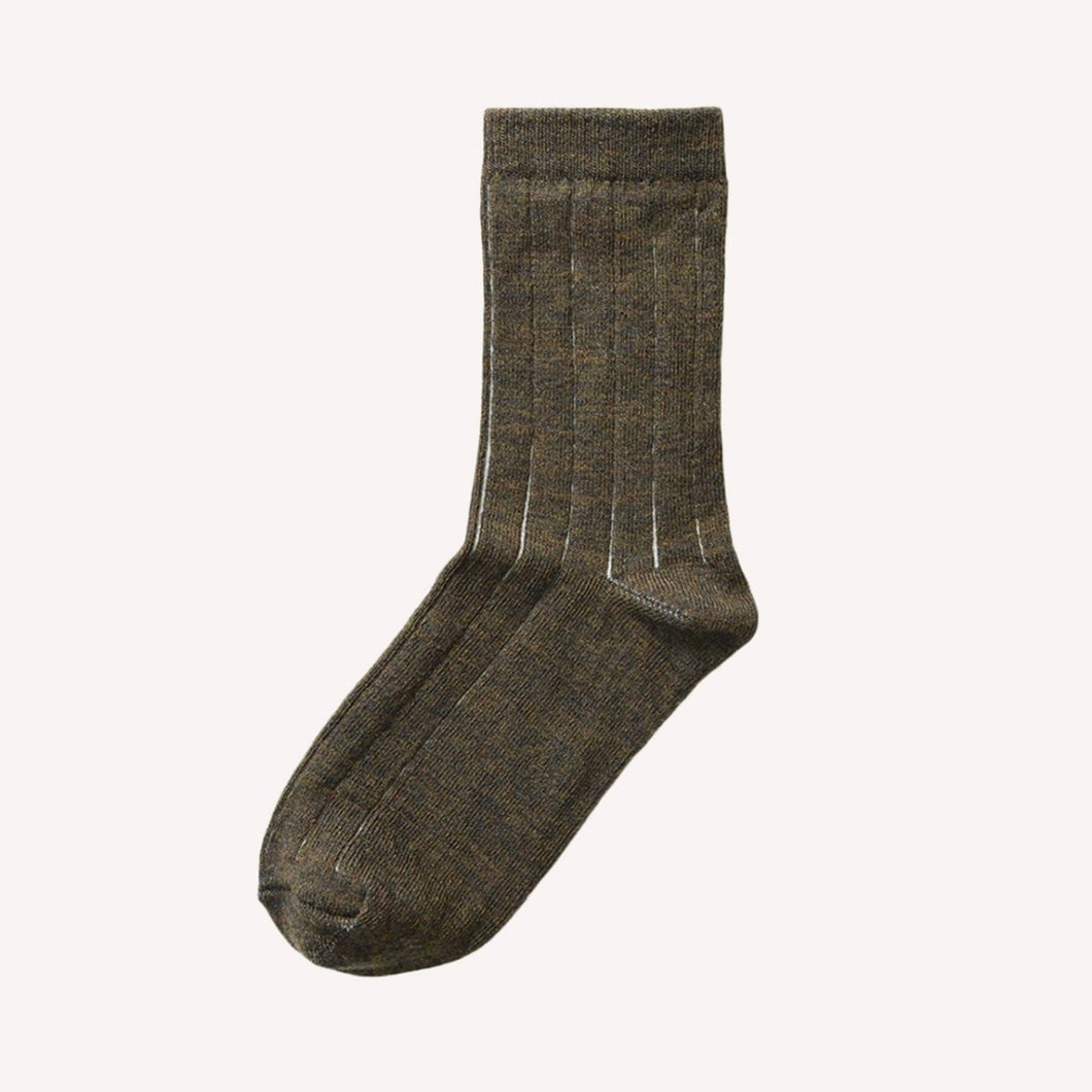Merino Child Nature Socks-Olive