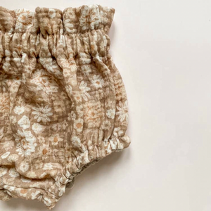 Baby Bloomers-Cappuccino Vintage Floral